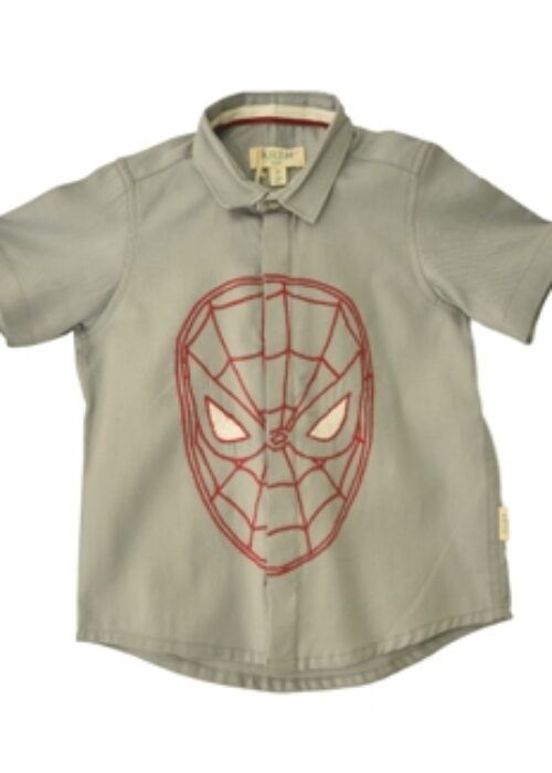 Spiderman Embroidered Shirt