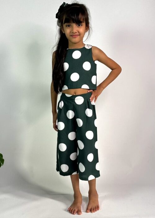 Green Polka Dot Co-ord Set