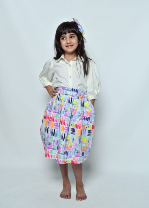 Watercolor Wonderland Skirt Set