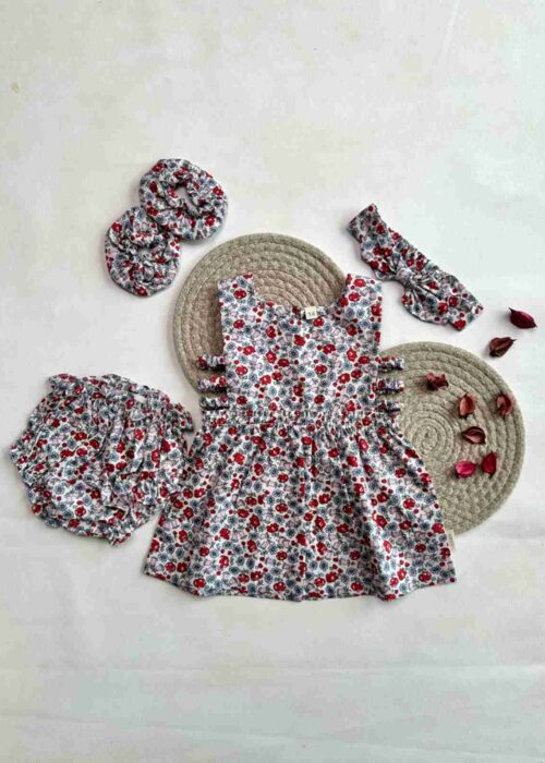 Floral Whispers Infant Sundress