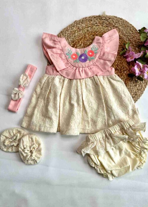 Stitchy Bloom Dress