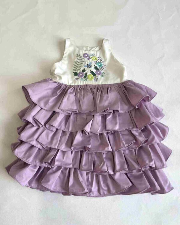 Busy Bee Ruffle Dress - Image 6